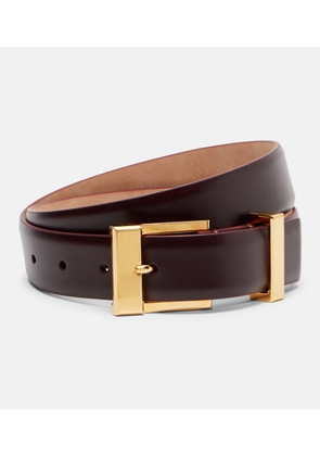 Khaite Manhattan leather belt