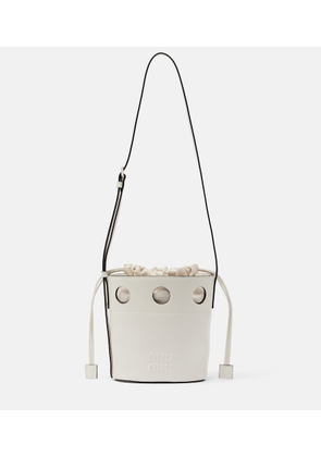 Miu Miu Leather bucket bag