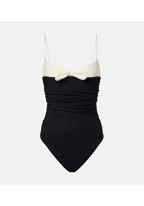 Valentino Bow-detail swimsuit