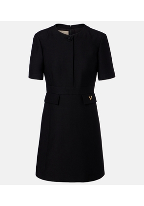 Valentino Crepe Couture VGold minidress