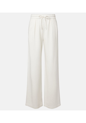 Max Mara Cotton and silk-blend sweatpants