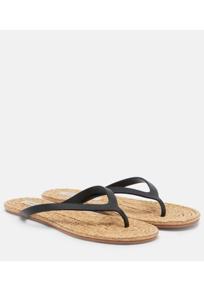 Christopher Esber Palma leather thong sandals