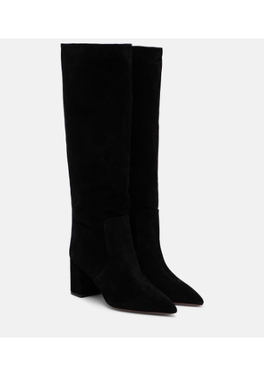 Paris Texas Anja suede knee-high boots