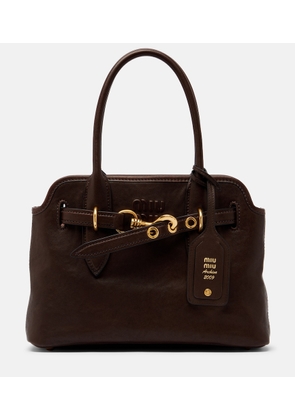 Miu Miu Aventure leather shoulder bag