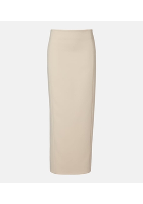 Khaite Lyle crepe maxi skirt