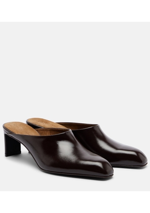 Khaite Colt leather mules