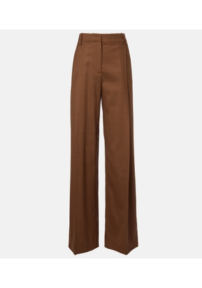 Oscar de la Renta Virgin wool wide-leg pants