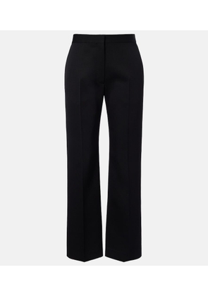 The Row Trino wool straight pants