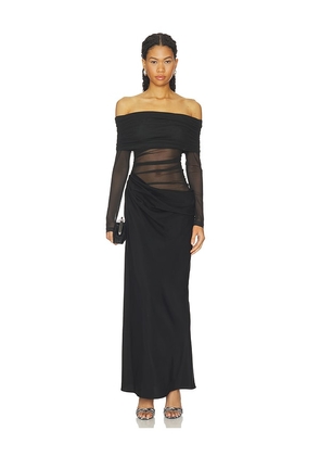 Benni Yasmin Maxi Dress in Black. Size XS. Also in L, M, S, XL.