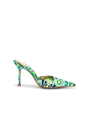 Jeffrey Campbell Robyn Mule Pump in Green. Size 6. Also in 6.5, 7, 7.5, 8, 8.5, 9, 9.5, 10.