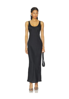 L'AGENCE Akiya Tank Dress in Black. Size XS. Also in M, S.