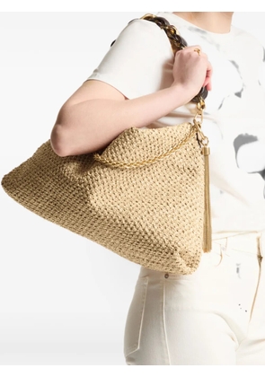 Jimmy Choo Callie Maxi shoulder bag - Neutrals