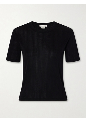 The Row - Etina Cotton-jersey T-shirt - Black - x small,small,medium,large
