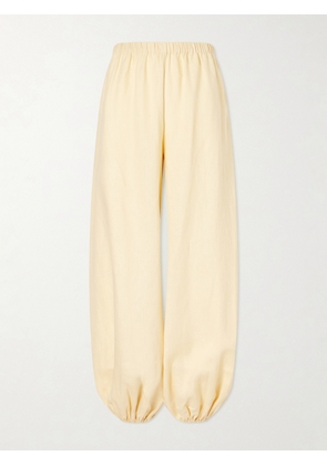 Faithfull - Kortez Linen Tapered Pants - Yellow - x small,small,medium,large,x large,xx large