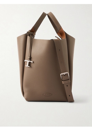 Tod's - Secchiello Small Leather Bag - Gray - One size