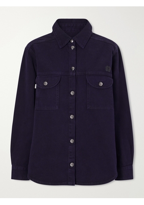 BLAZÉ Milano - Berber Embroidered Denim Shirt - Blue - 00,0,1,2,3,4