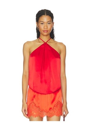 SEROYA Beckham Tank in Red. Size XXS. Also in XS, S, M, L.