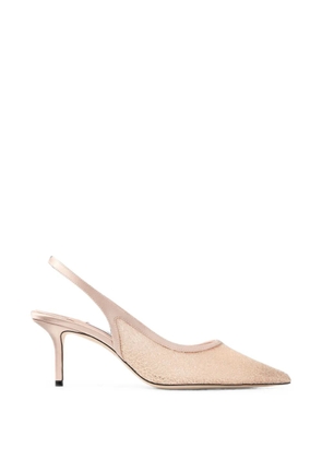 Jimmy Choo Love 65 point toe slingback pumps - Pink