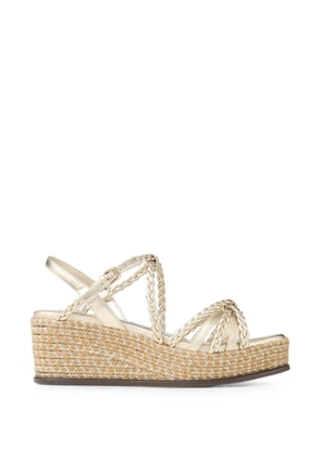 Jimmy Choo Nyra 60 sandals - Gold
