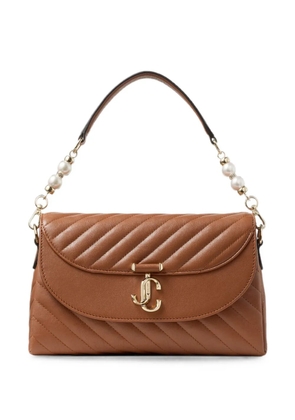 Jimmy Choo Curve top-handle shoulder bag - Brown
