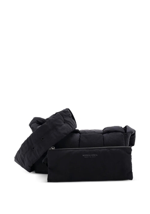 Bottega Veneta Pre-Owned Padded Tech Cassette Intrecciato Nylon crossbody bag - Black