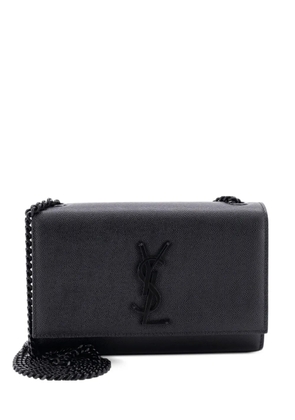 Saint Laurent Pre-Owned Classic Monogram Grainy Leather Small crossbody bag - Black