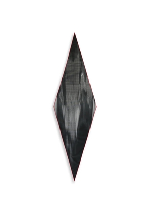 Zegna gradient-effect diamond-shaped scarf - Black