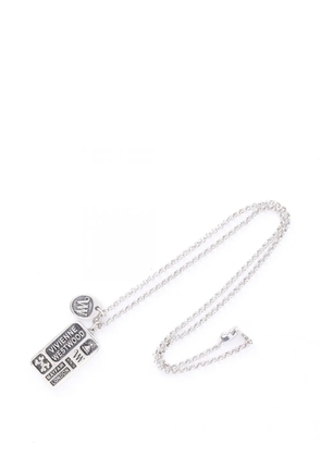 Vivienne Westwood Pre-Owned Lancelot plaque necklace - Silver