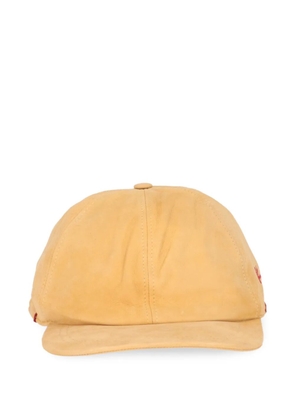 Isaia leather baseball cap - Neutrals