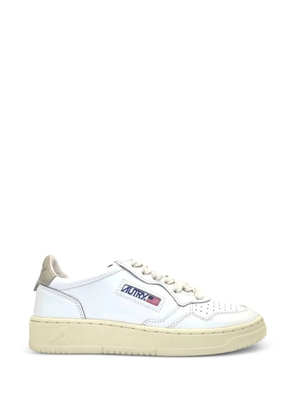 Autry Medalist perforated leather sneakers - White