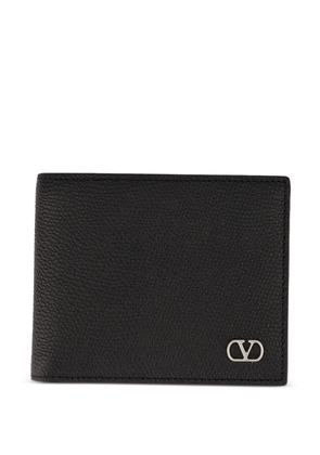 Valentino Garavani VLogo Signature leather billfold wallet - Black