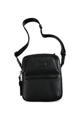 Tumi medium Alpha logo-plaque cross body bag - Black