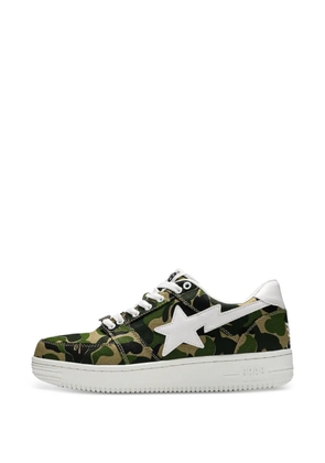 A BATHING APE® Bape Sta ABC camouflage-print sneakers - Green