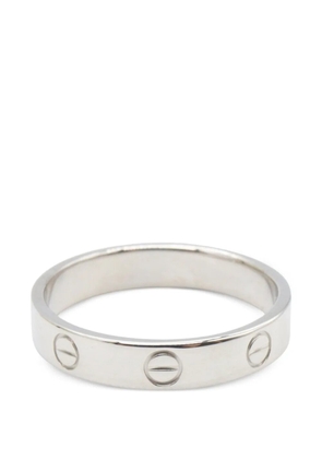 Cartier 2010s mini Love ring - Silver