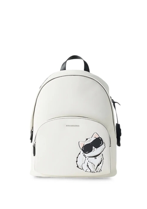 Karl Lagerfeld Ikon Choupette Md backpack - Neutrals