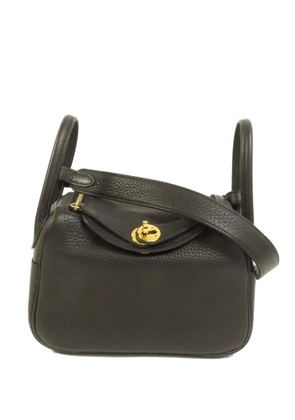 Hermès Pre-Owned 2022 mini Lindy tote bag - Black