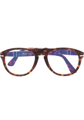 Persol tortoiseshell aviator-frame glasses - Brown