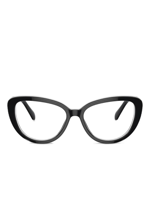 Swarovski Eyewear crystal-embellished cat-eye glasses - Black