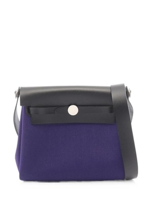 Hermès Pre-Owned 2026 mini Herbag Zip shoulder bag - Purple