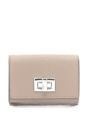 Fendi Pre-Owned 2010s Peekaboo wallet - Neutrals