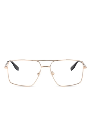 Karl Lagerfeld rectangle glasses - Gold