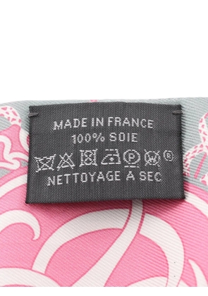 Hermès Pre-Owned 2000s Ex-Libris Twilly scarf - Orange