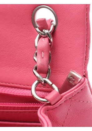 CHANEL Pre-Owned 2019 mini Flap shoulder bag - Pink