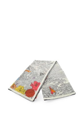 Hermès Pre-Owned 2010s Retour a la Nature scarf - Neutrals