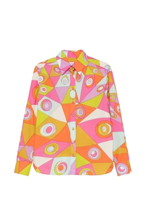PUCCI geometric-print shirt - Pink
