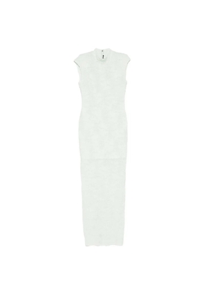 ROTATE BIRGER CHRISTENSEN textured-finish sleeveless maxi dress - Green