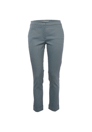 Etro Pre-Owned jacquard trousers - Blue