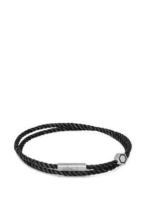 Tateossian double-wrap rope bracelet - Silver