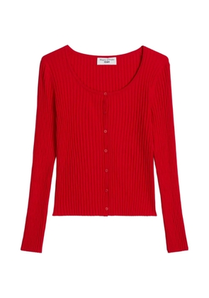 Marc O'Polo ribbed-knit cardigan - Red