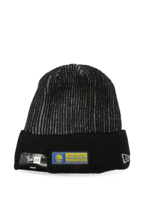 NEW ERA CAP Golden State Warriors logo-patch beanie hat - Black